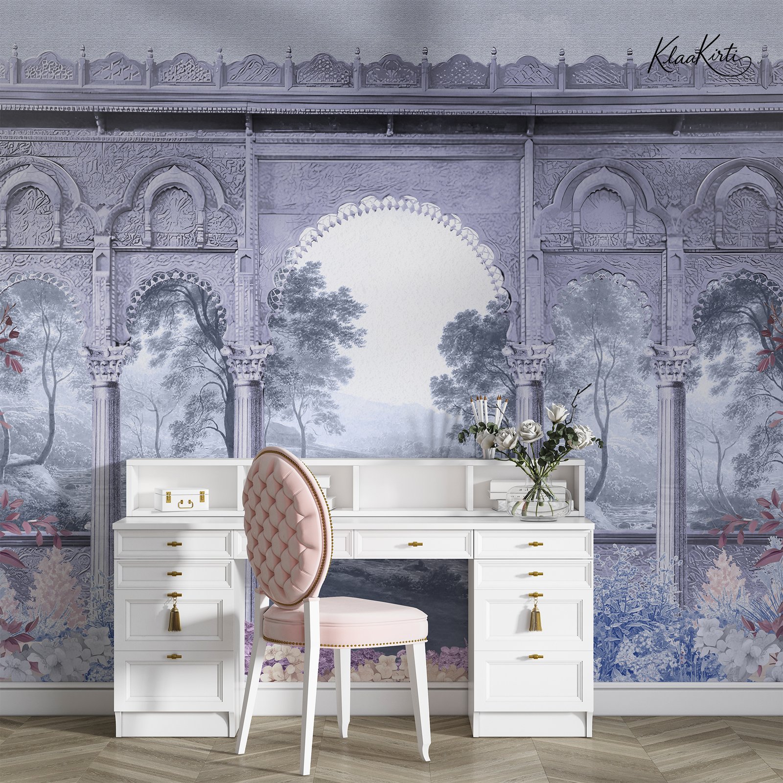 Artboard 5 Lavender Haze Premium Wallpaper - Image 1