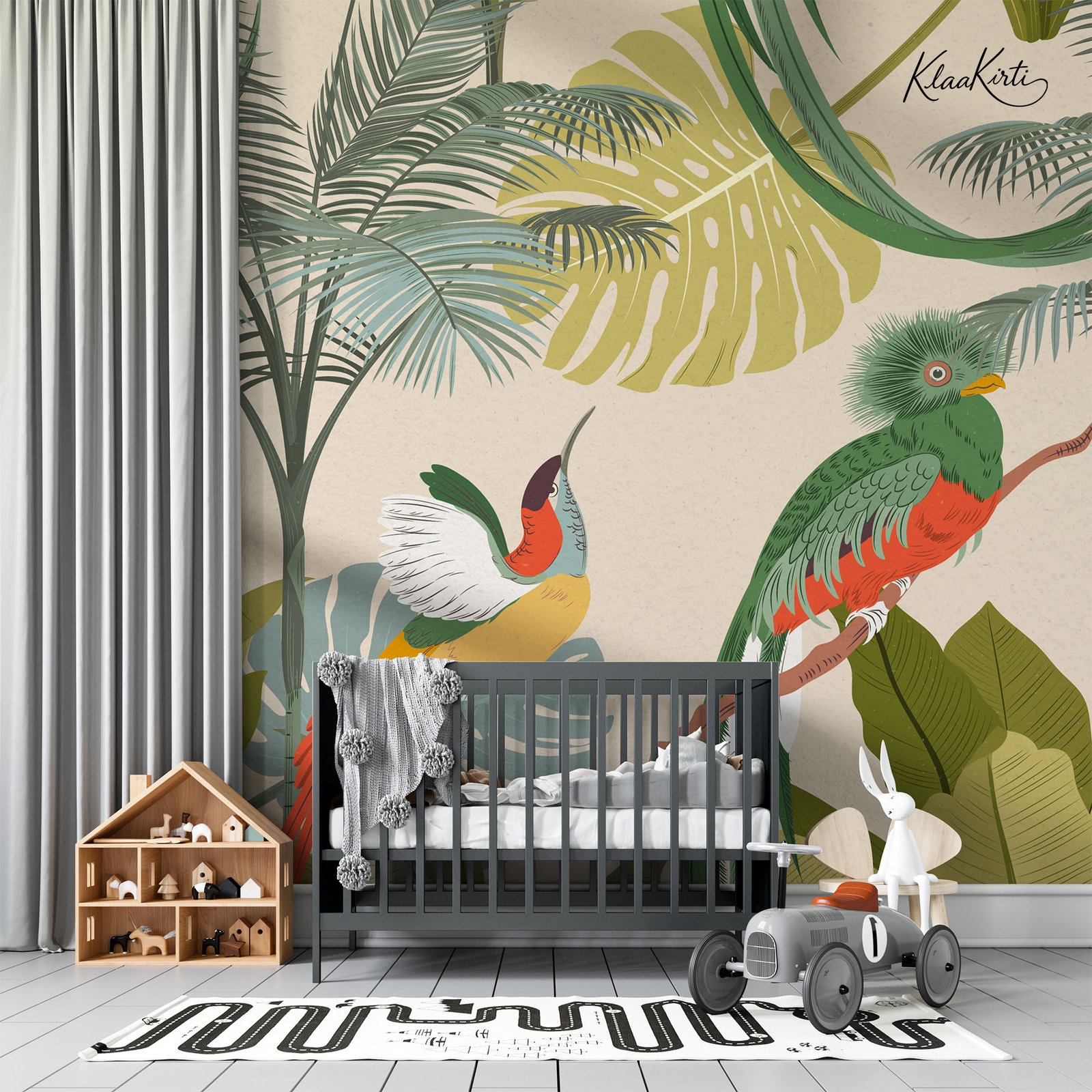 Artboard 5 Enchanted AviaryPremium Wallpaper - Image 1