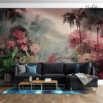 Dreamy Pastel Rainforest Premium Wallpaper - Image 5