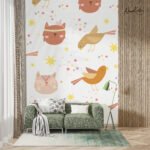 Soft Color Minimalist Animal Kids  Premium Wallpaper - Image 5