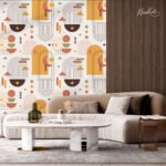 Celestial Bauhaus Premium Wallpaper - Image 2