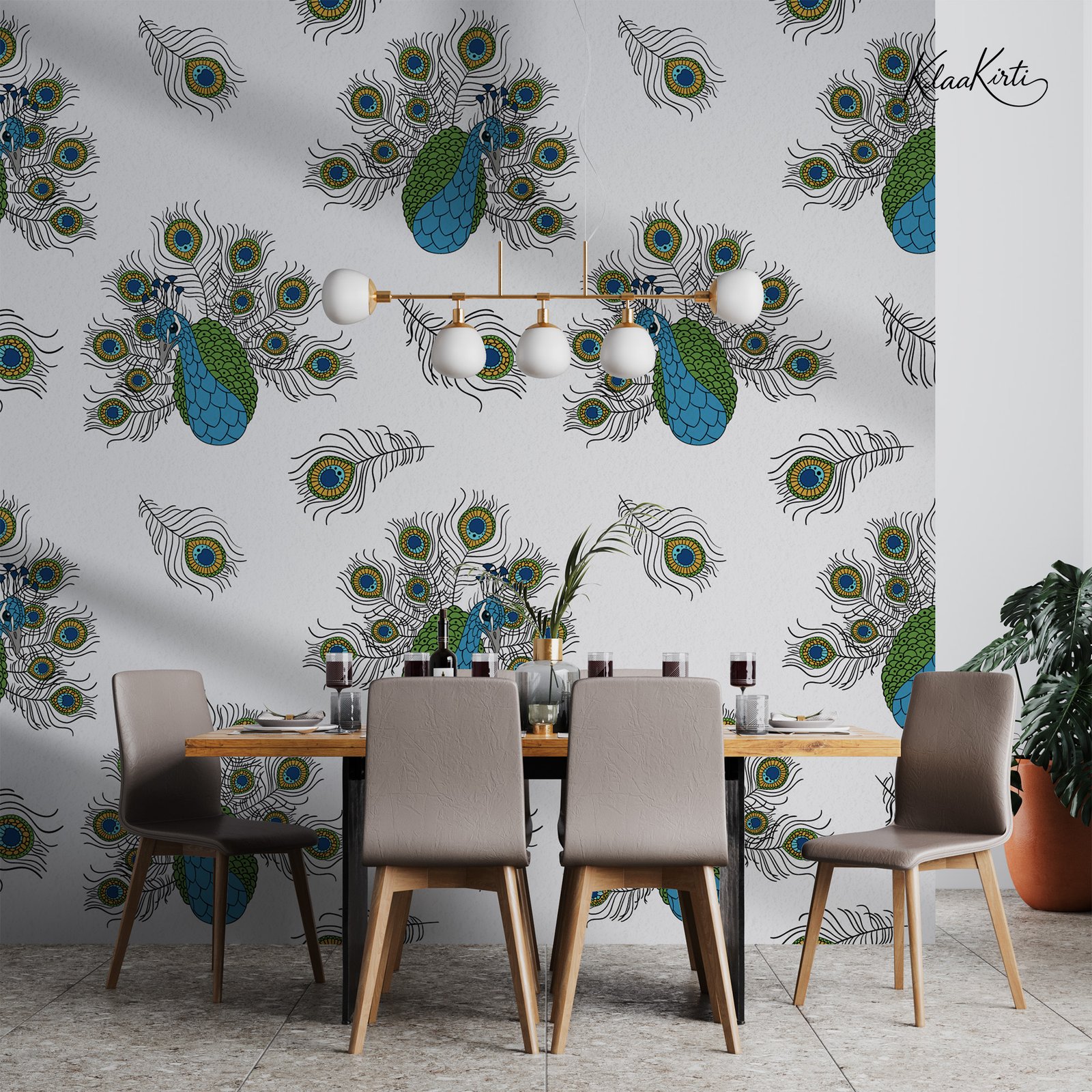 Untitled-1Artboard 6 Pichwai Mural Premium Wallpaper - Image 1
