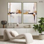 Serene Strata Gallery Wall Art