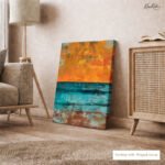 Azure Solstice Gallery Wall Art - Image 4