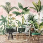 Greenhouse Paradise Scenic Premium Wallpaper - Image 3