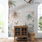 Vintage Cheetah Rainforest Premium Wallpaper - Image 5