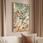 Galactic Frontier Canvas Wall Art - Image 2