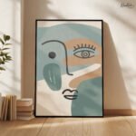 The Azure Abstracta Gallery Wall Art - Image 3
