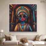 Techno-Tradition Canvas Wall Art - Image 6