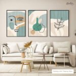 The Azure Abstracta Gallery Wall Art - Image 6