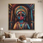 Techno-Tradition Canvas Wall Art - Image 8