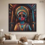 Techno-Tradition Canvas Wall Art - Image 11