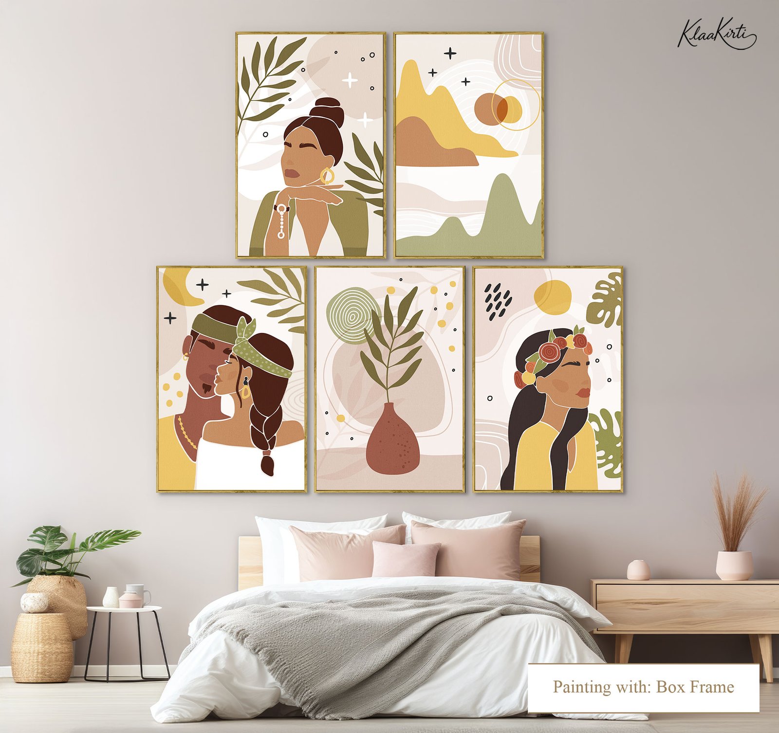 07 The Bohemian Muse Gallery Wall Art - Image 1