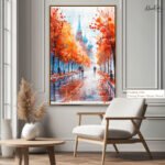 Moscow Autumn Canvas wall Art - Image 11