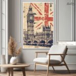 London Grit Canvas wall Art - Image 7