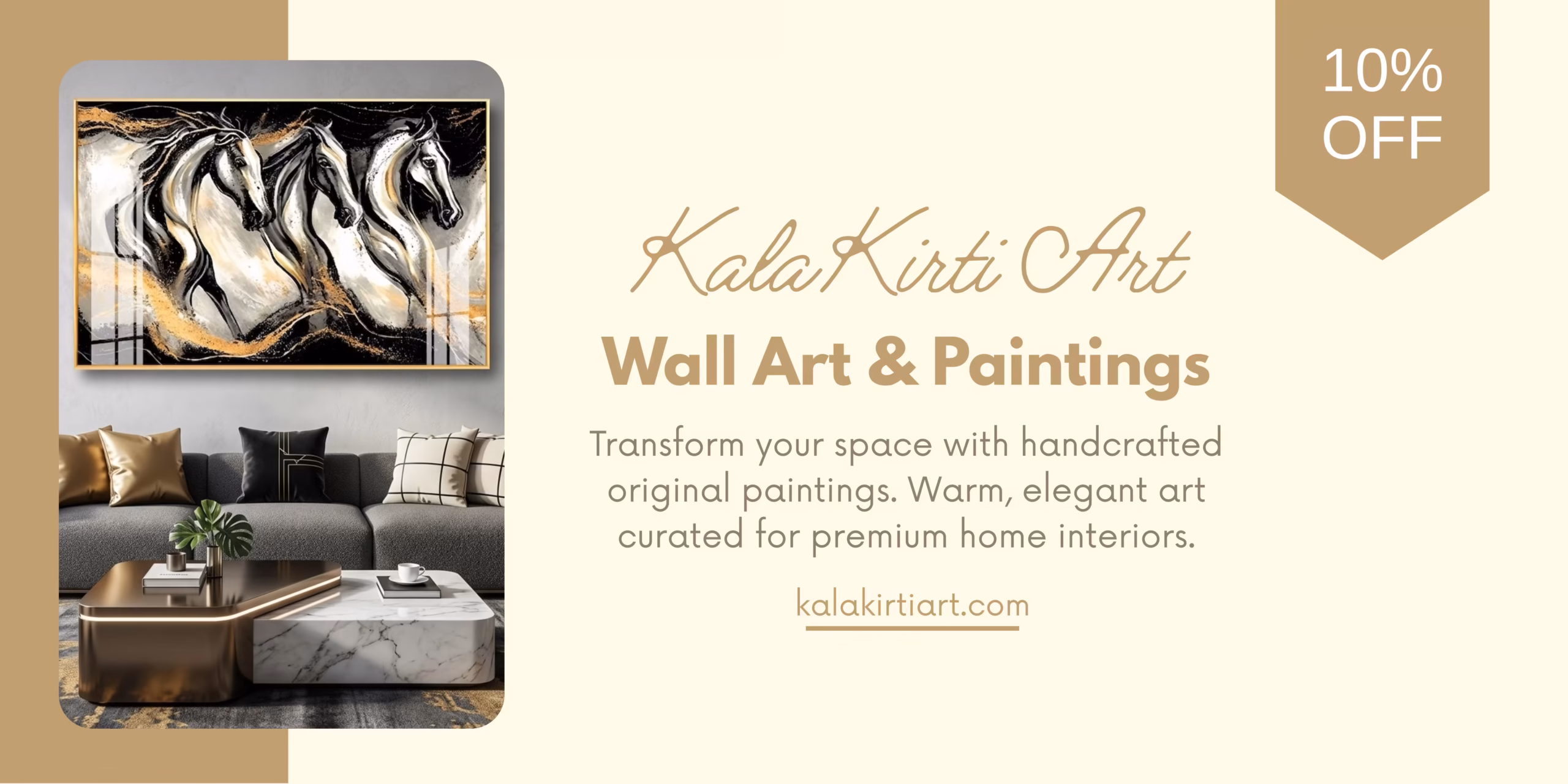 Buy Premium Wall Art Online in India | Canvas Wall Art by Kalakirti Art
